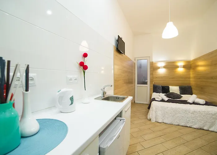 Apartamento Mini Economy Apartments- Filatova 10 Leópolis